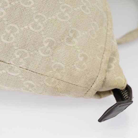 GUCCI GG Canvas Tote Bag Beige Silver - Picture 6 of 16